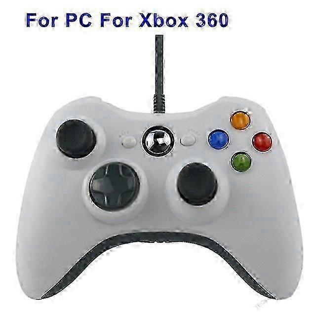 USB Wired Controller for Xbox 360/360 Slim Gamepad Joypad Joystick for Compatible Brand Console and PC Windows 7, 8, 10, 11