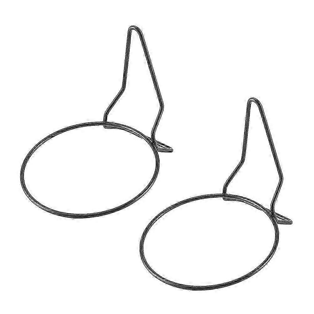 2 Pcs Rustic Decor Flower Pot Holder Wall Plant Ring Hanging Plants Bracket