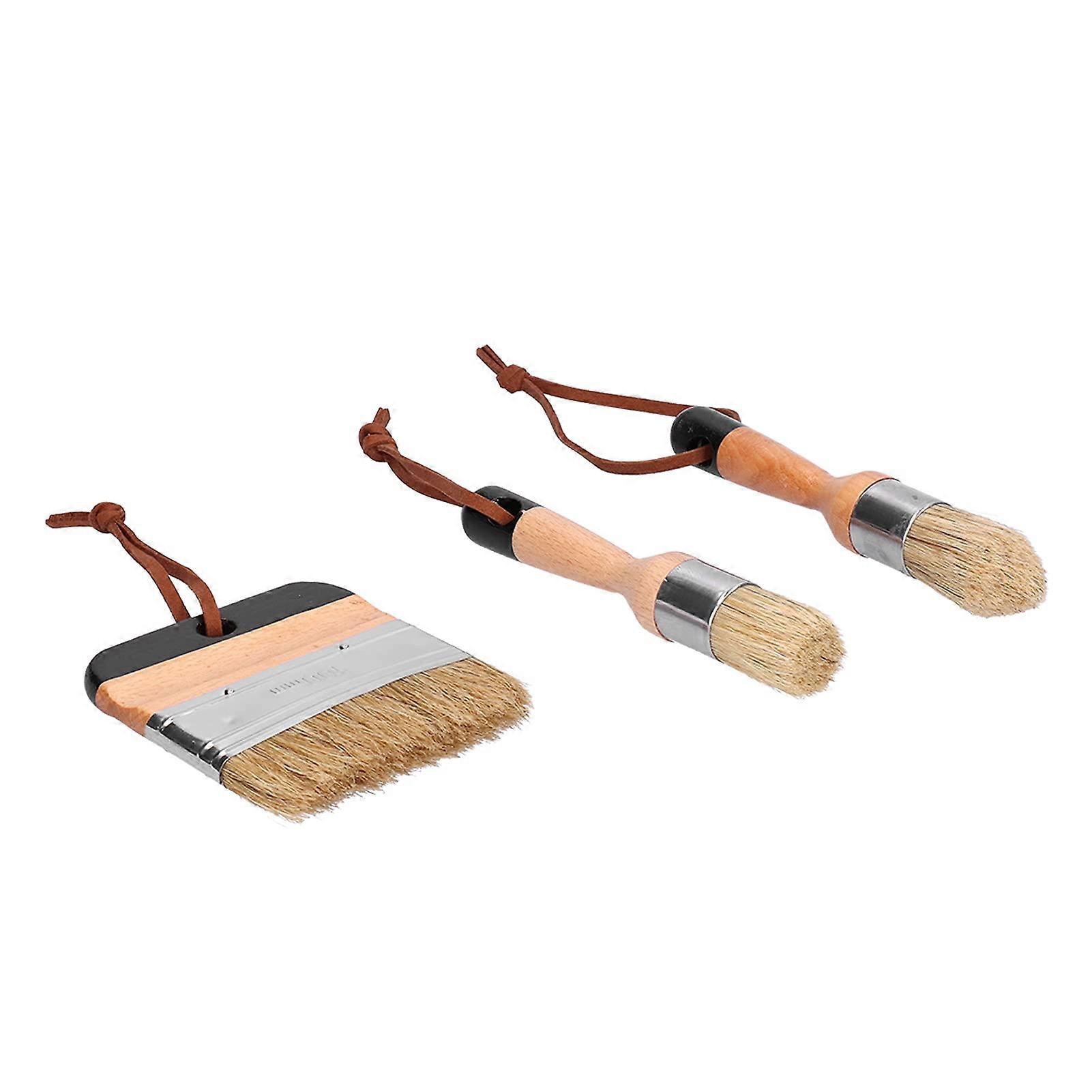 COLOR BRUSH WITH ARTISTIC BRISTLES, ERGONOMIC DESIGN FOR WOODEN FURNITURE, HOME DECOR