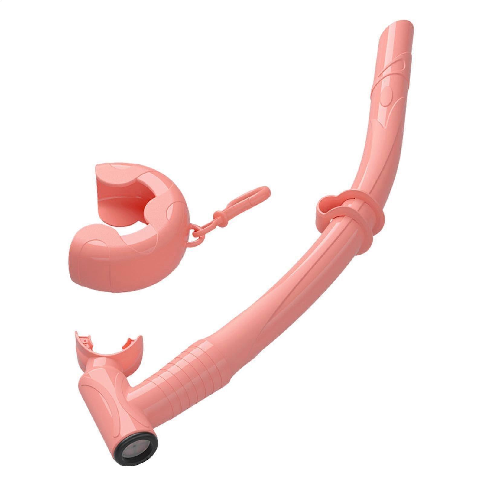 Snorkel Tube for Snorkelling and Diving – Comfortable Flexible Design, Foldable Training Equipment for Swimming