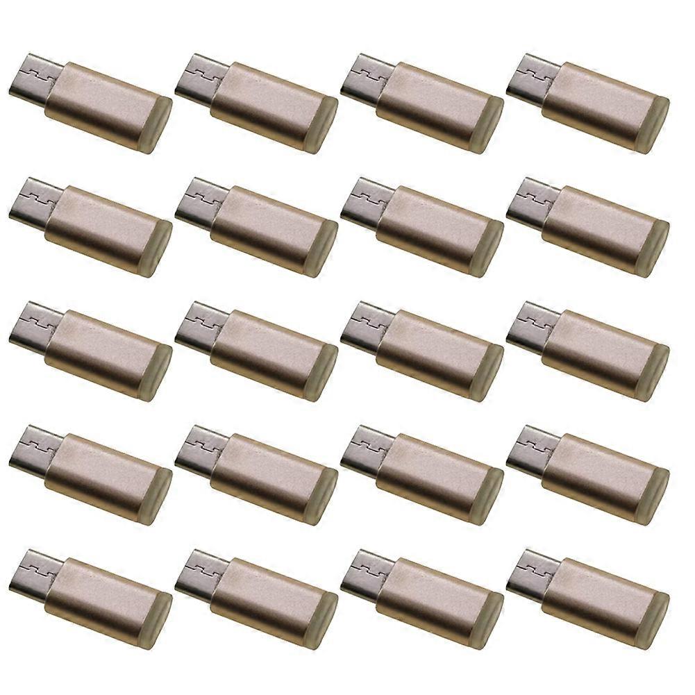 20PCS Micro-USB to Converter Adapter Type C