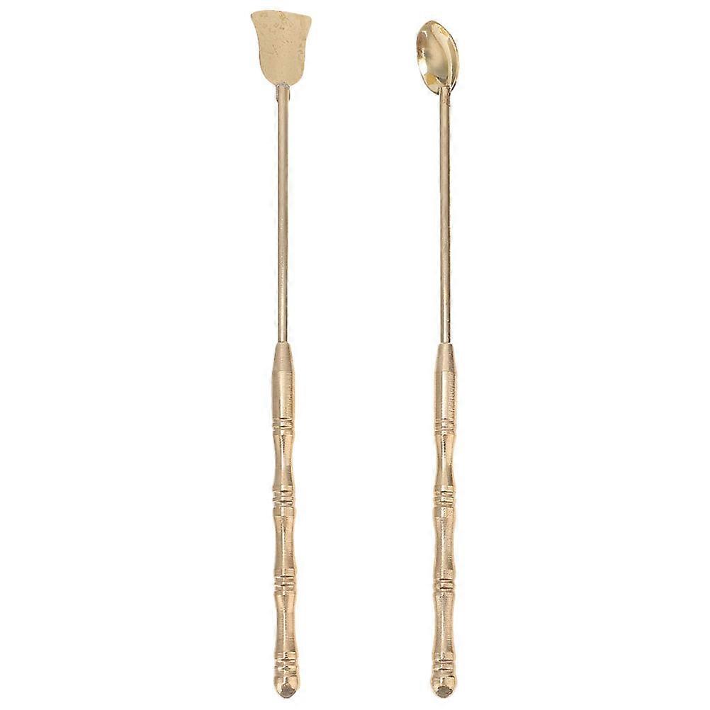 Incensse Press Set Copper Incense Burning Equipment For Office 2Pcs