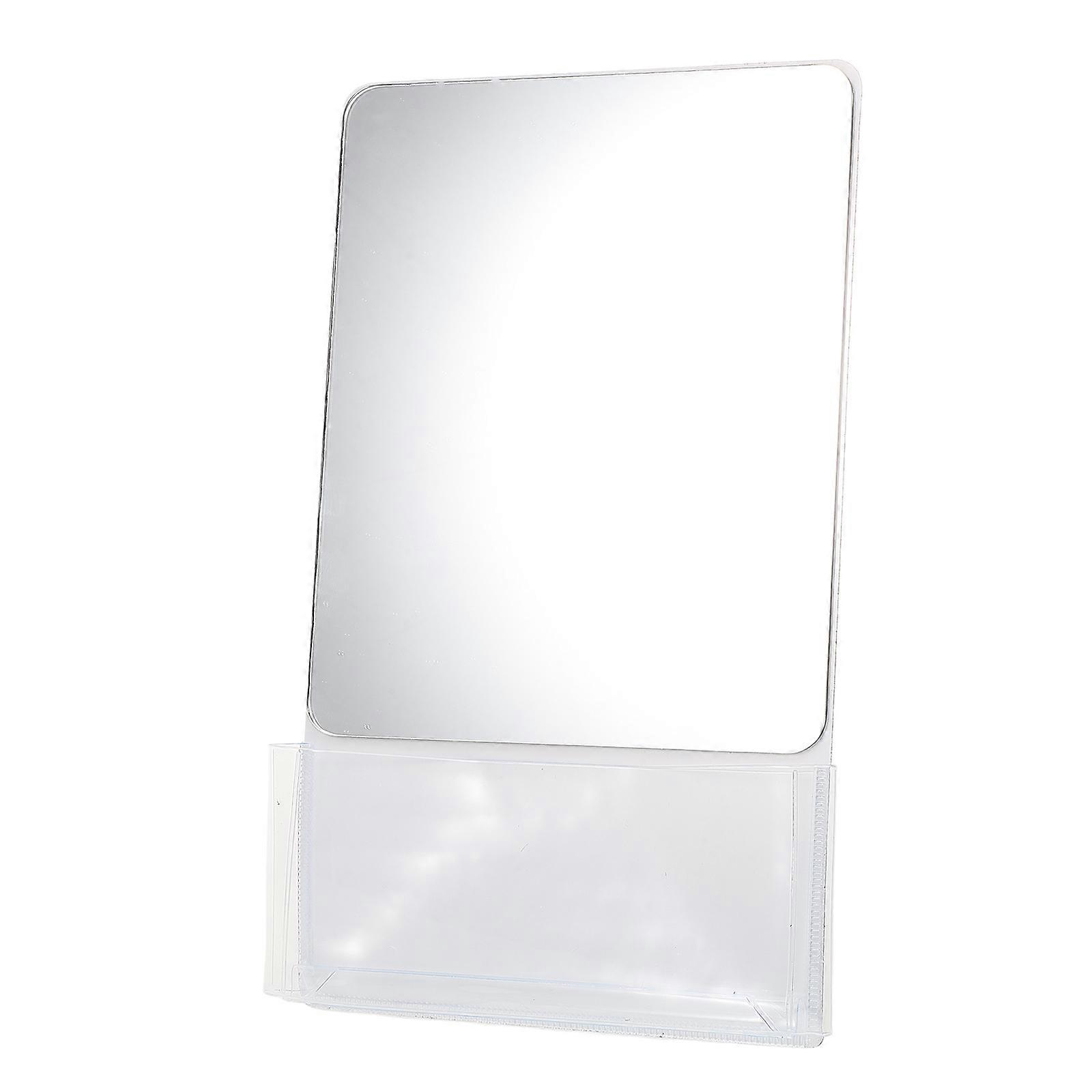 Locker Mirror Magnetic Vanity Mirror for Square Shape Eyebrow Trimming 1Pcs
