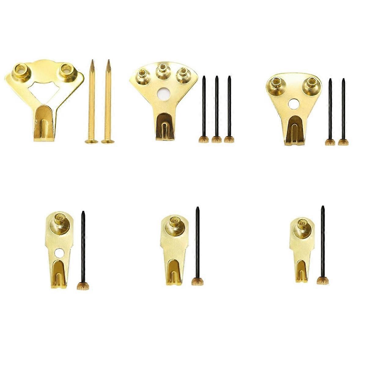 New Picture Frame Hook Heavy Duty Picture Hook Kit 10-100 Lbs Suitable for Picture Frames, Office, Canvas, Clocks 103pcs
