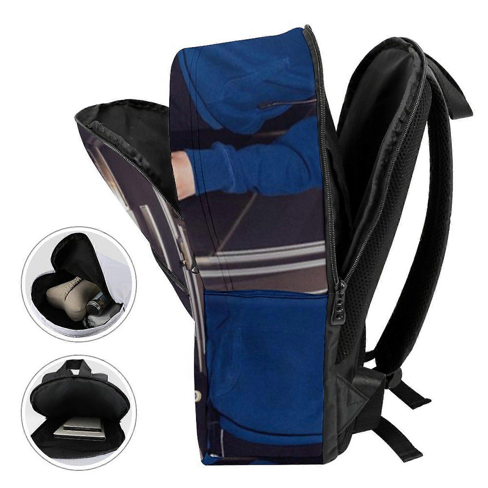 a9580 marcus martinus Lightweight School Backpack with Protective