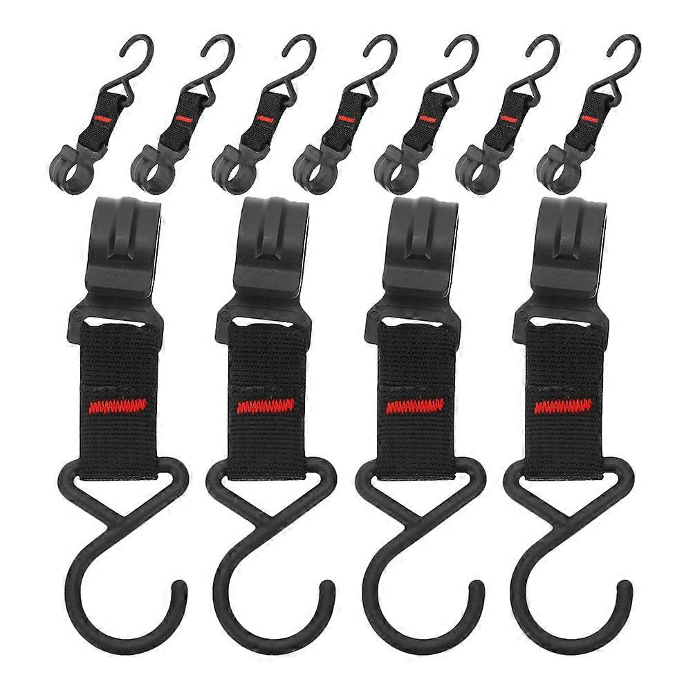 15PCS Outdoor Camping Hanging Hooks – Versatile Rack Hooks for Clothes, Hats, Pots – Easy Install for Camping Organization – for Outdoor Use