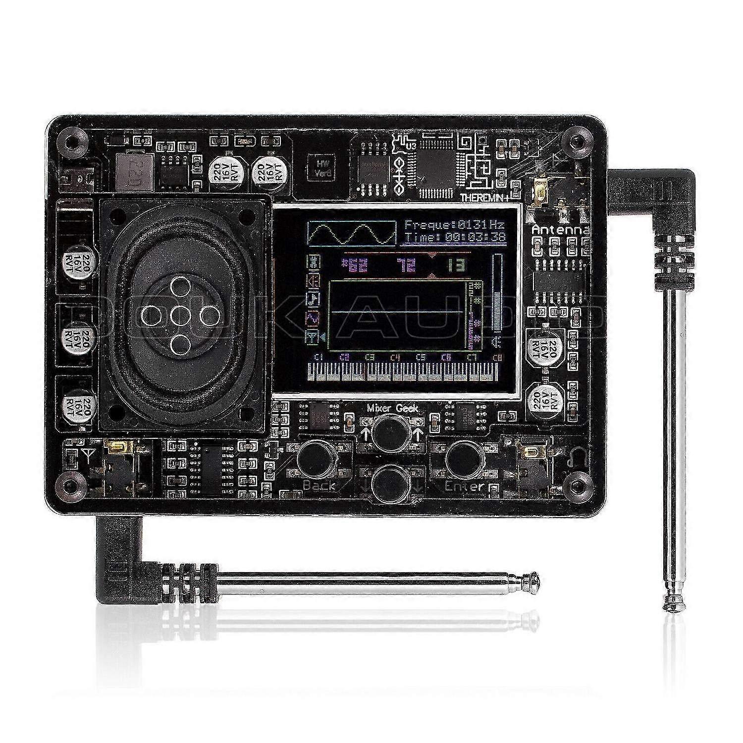 Mini Theremin Musical Electronic Creative Instrument with Screen Display ft