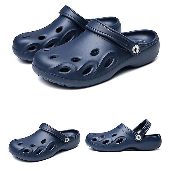 New High Quality Fashion Multicolor Ripped Sandals [blue]