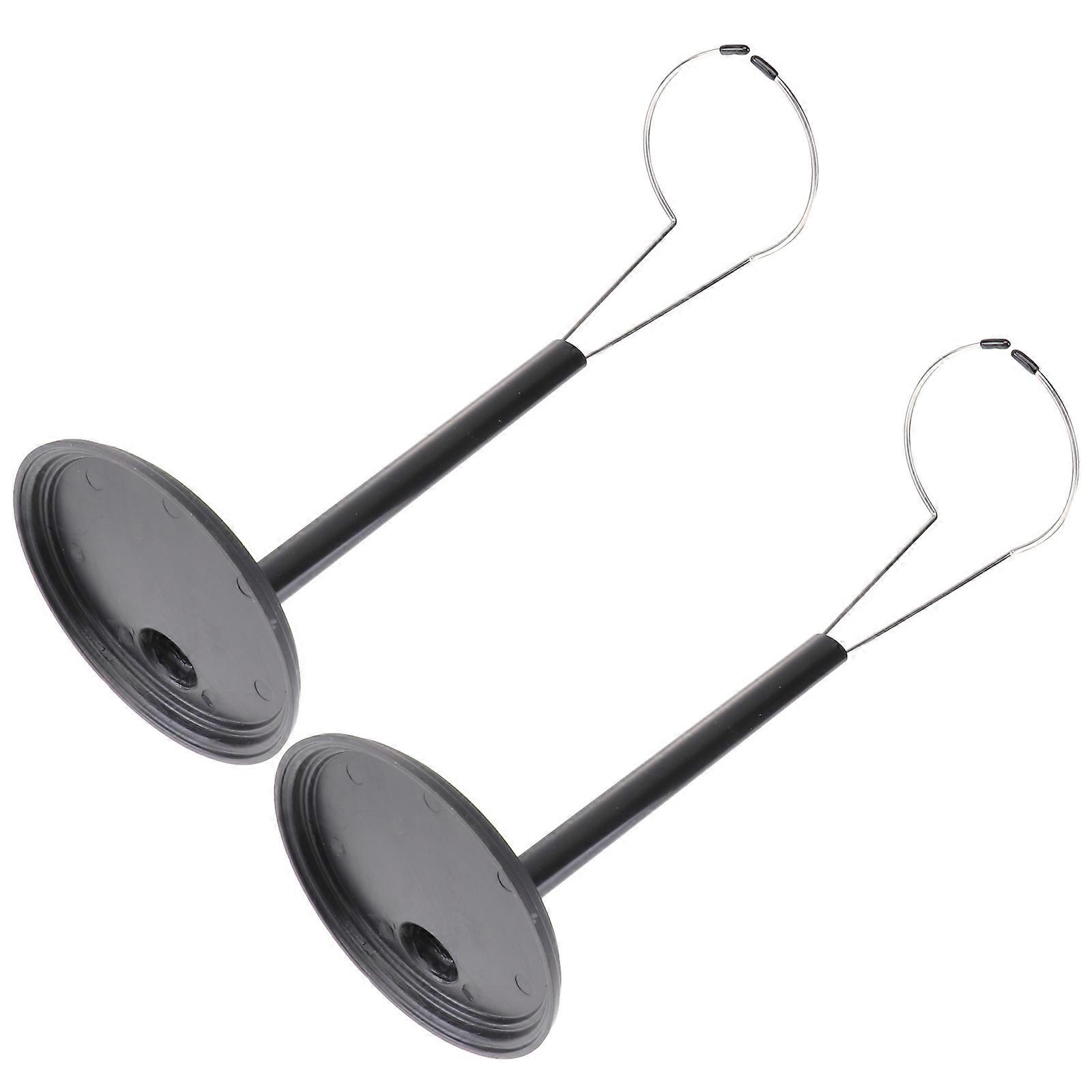 Creative Doll Stand Set 2PCS Portable PVC Display Rack for Doll Collection Storage & Organization at Home or Store
