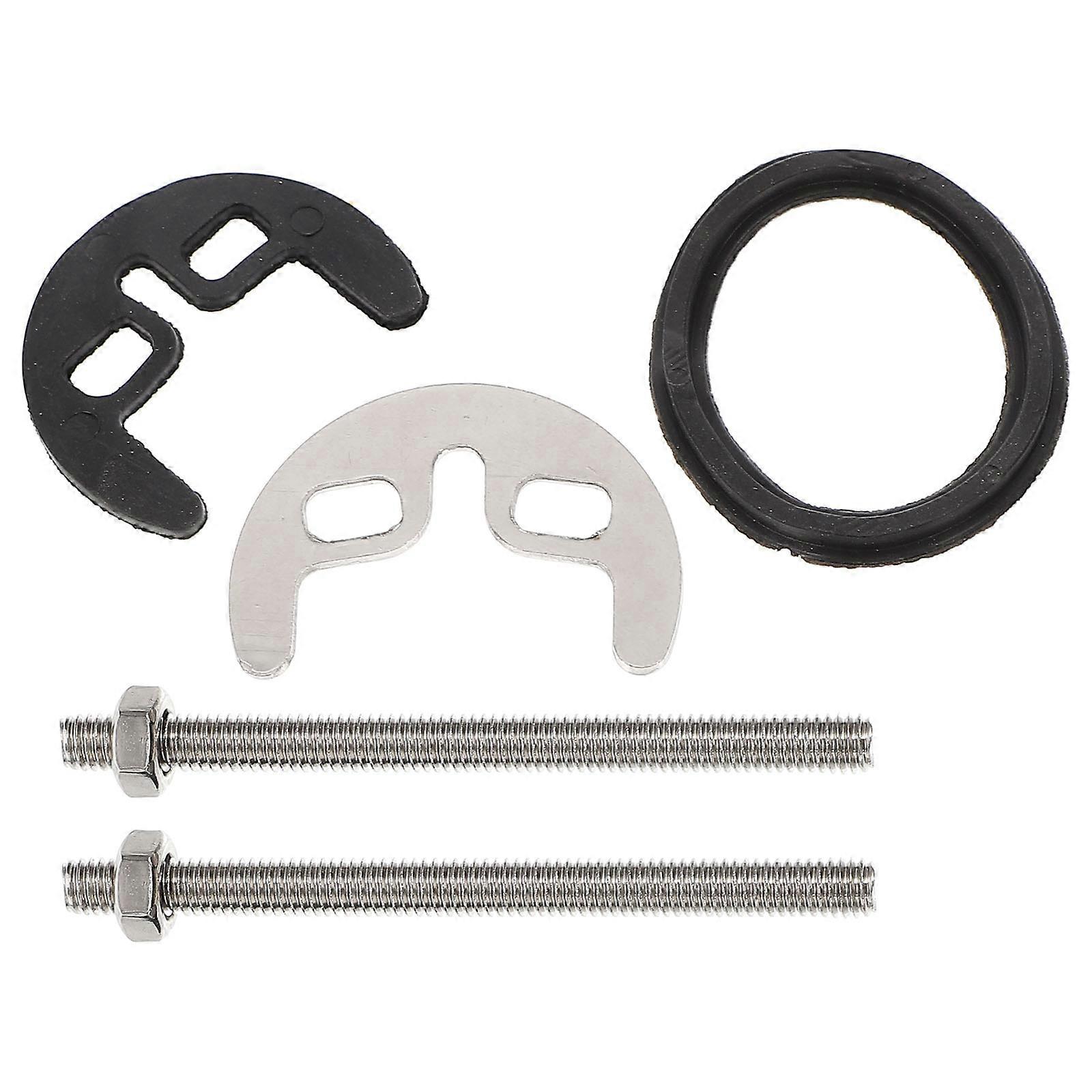 High Grade Rubber Faucet Washer for Kitchen & Bathroom Taps with Stainless Steel Circlip for Mixer Tap Replacement