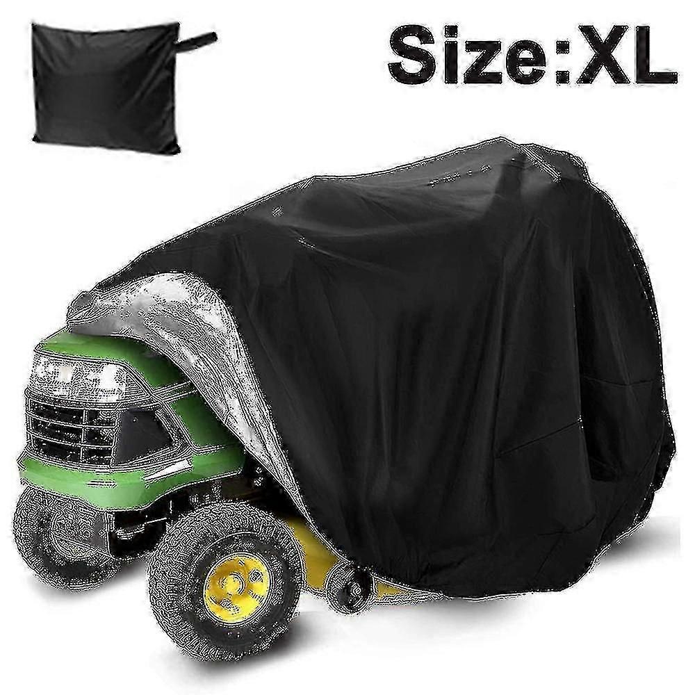 Lawn Mower Cover Lawnmower Cover Waterproof Heavy Duty Dustproof Cover