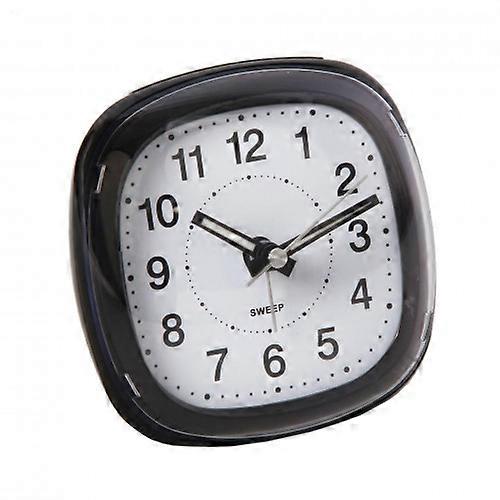 Wm Widdop Alarm Clock Dome Lens Sweep Snooze Light - Black