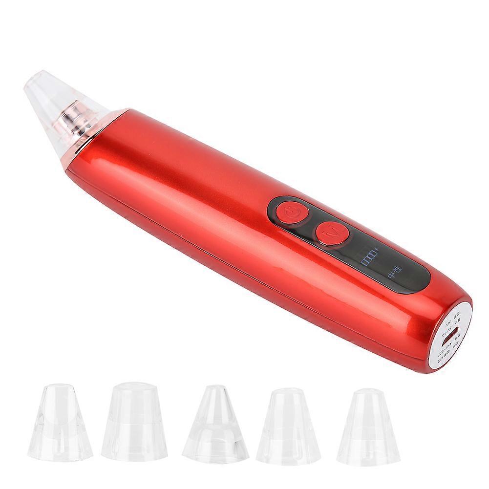 Electric Blackhead Removal Machine Face Pore Export Cleaning Machine (Red)
