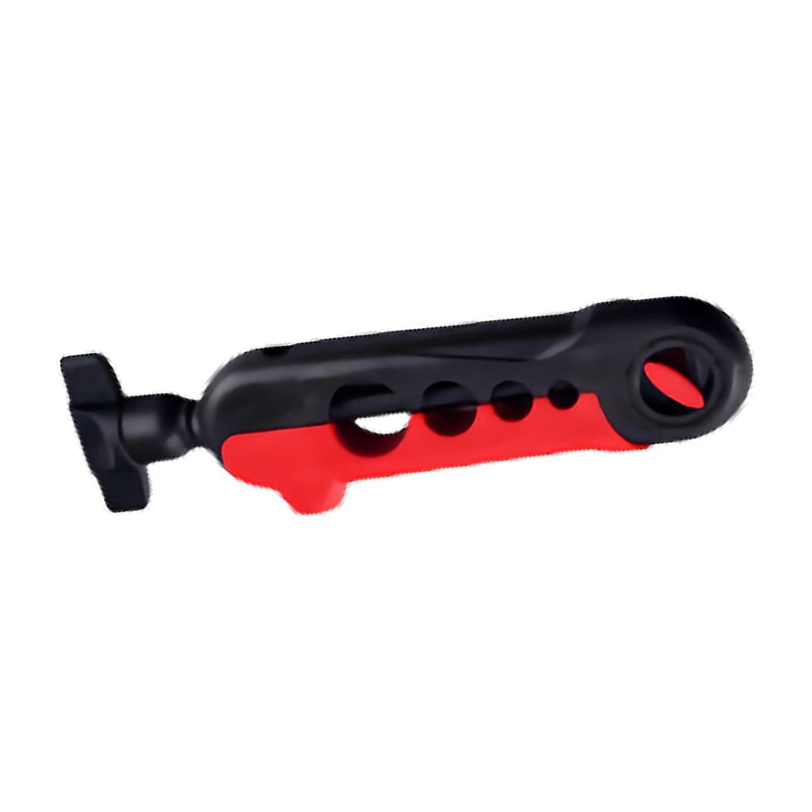 Fishing Reels Winder Baitcasting Revolving Reel Spooler Sea Rods Casting Line Guide Spooler Removable Device Permanent Wire Changer Red and Black