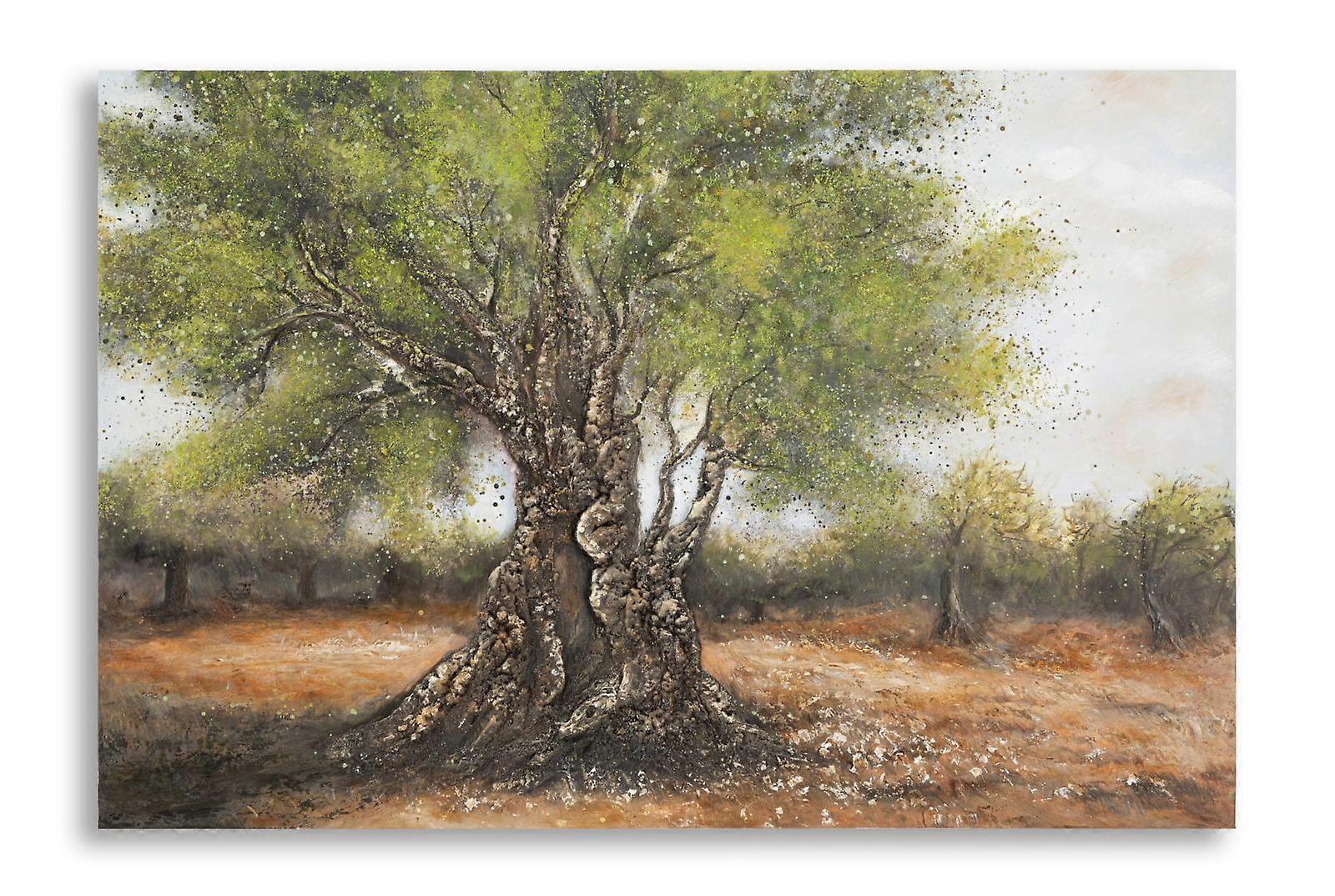 OLIVENÖLGEMÄLDE -C- CM 120X3,8X80