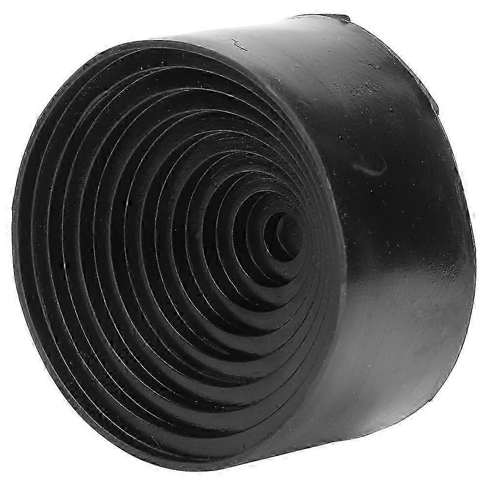 2025 Latest Model Diameter 90mm/3.54in Laboratory Flask Stand Black Rubber Round