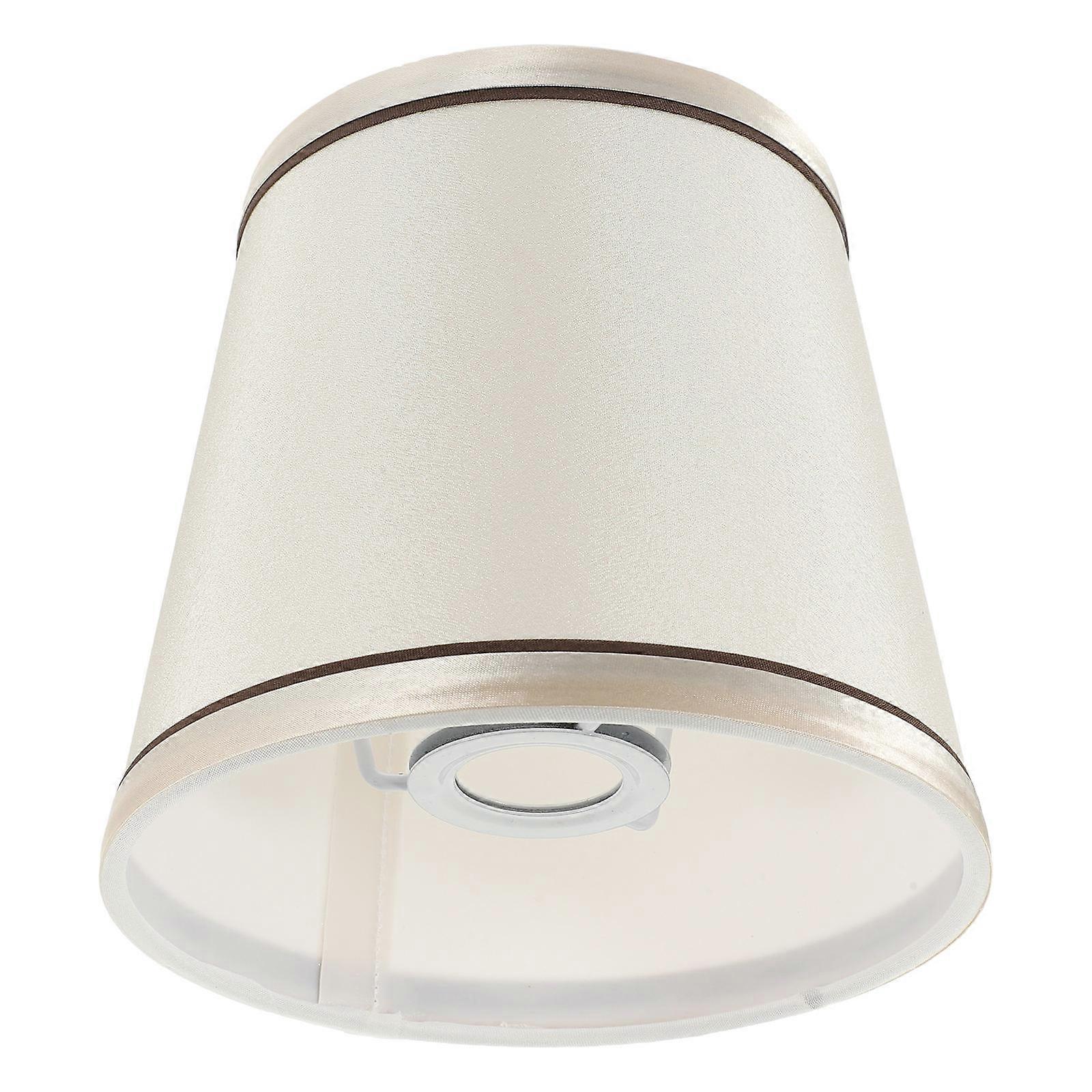 Fabric-Wrapped Lampshade Modern Design Lampshade For Study Easy Maintenance 1Pcs