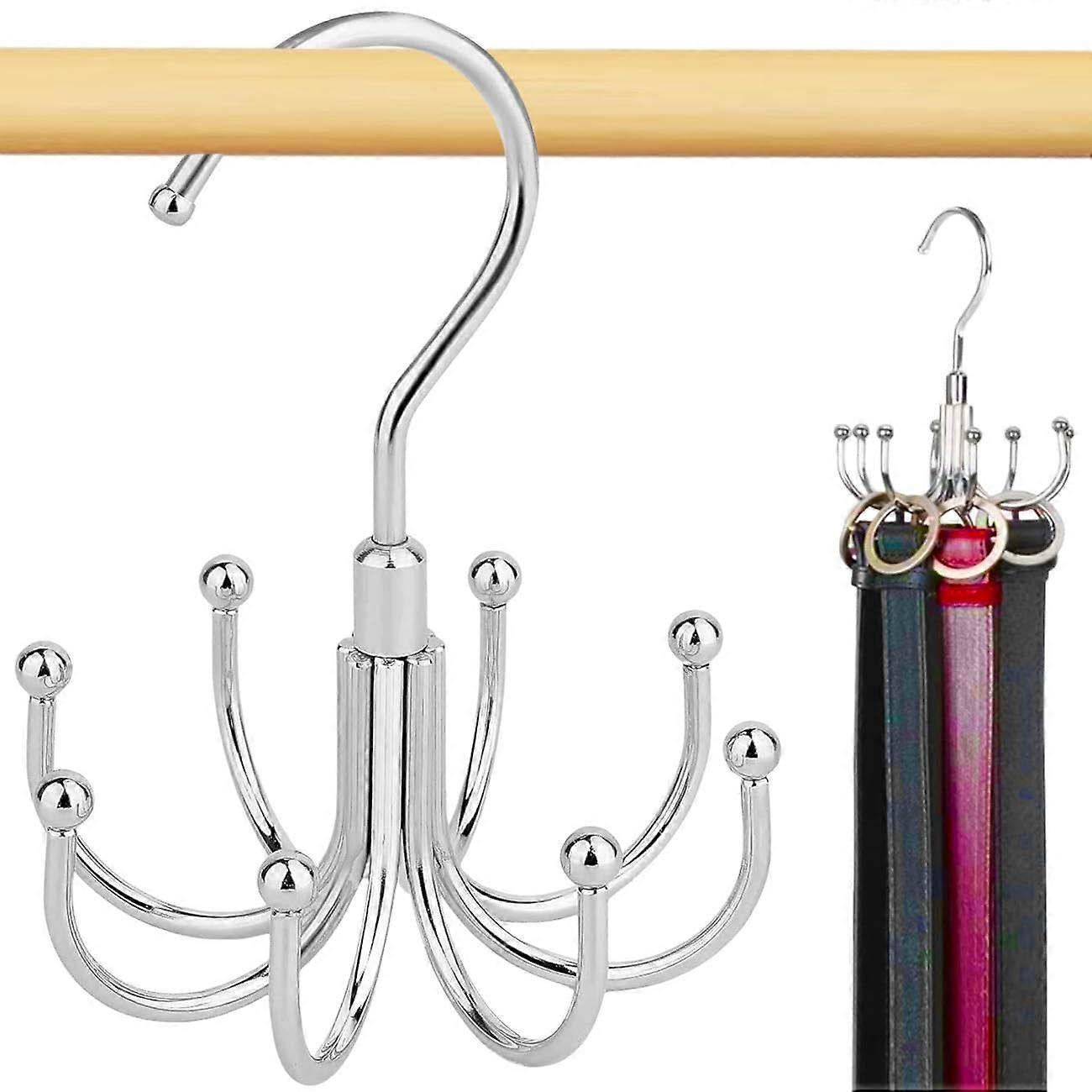 Belt Hanger, Rotating Space Saving Hangers for Ties, Hats, Scarves, 1 Pack