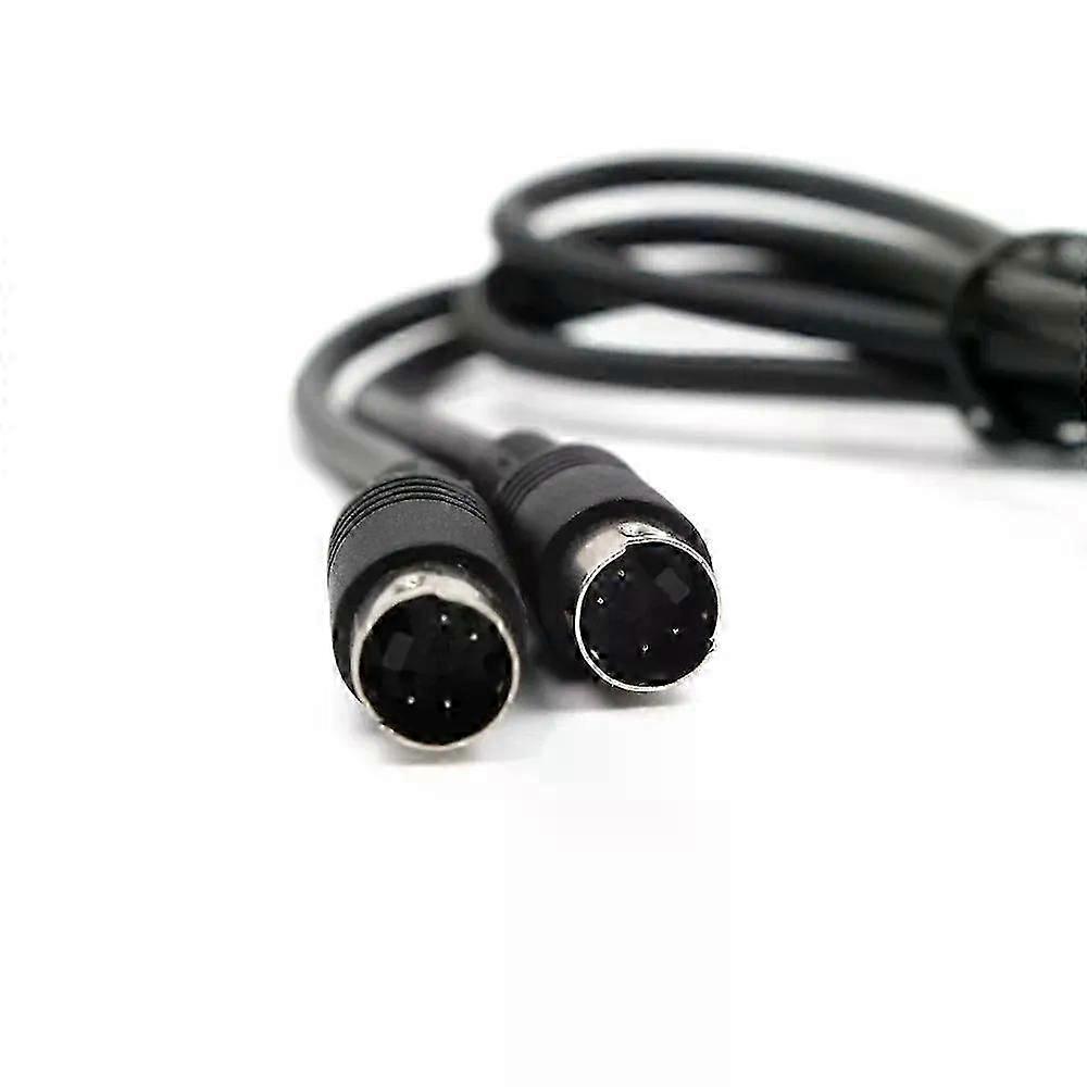 1m/60cm S-video Cable Male to Male 4 pin computer connected TV cable Fit For Projector VCR DVD Nickel plated New