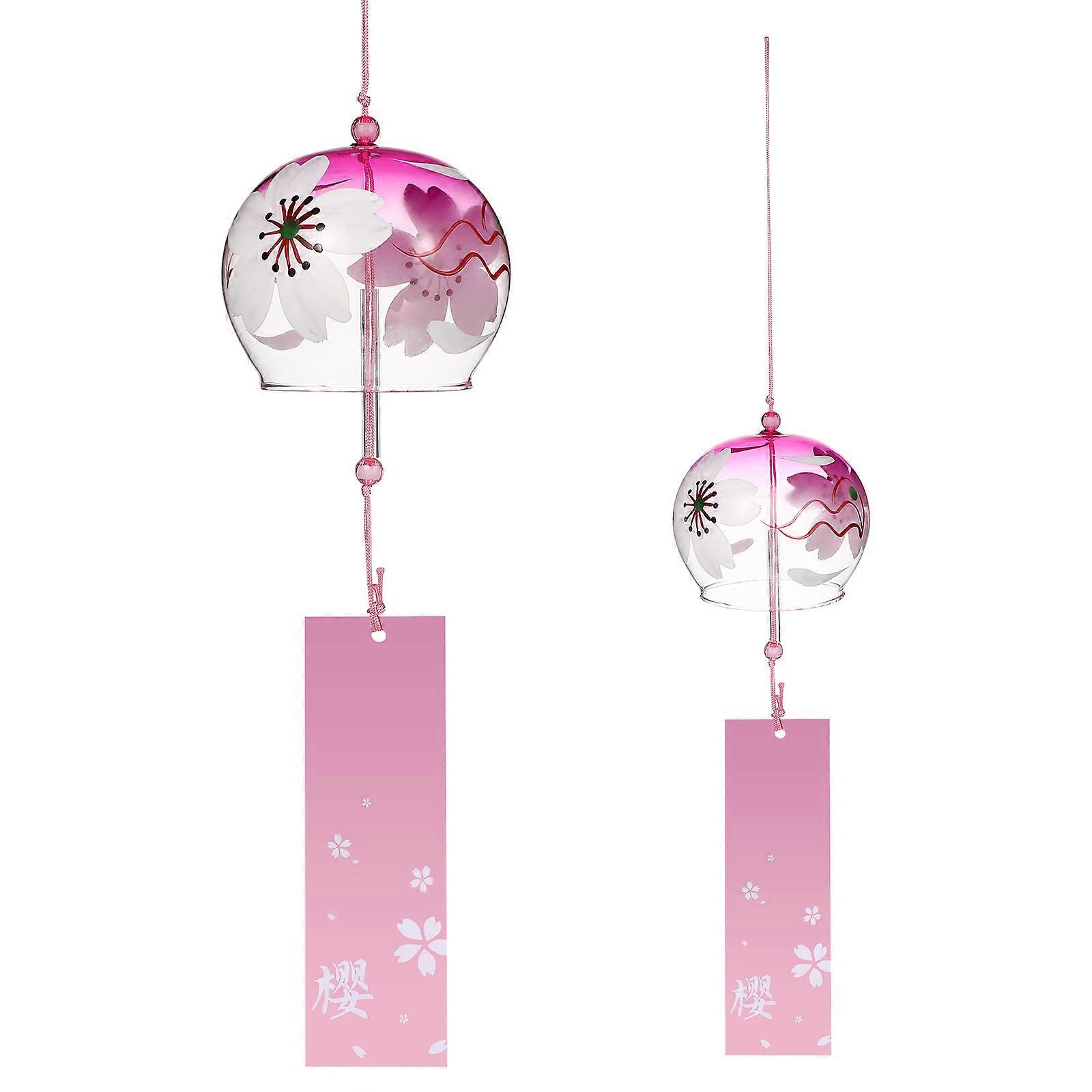 Japanese Wind Chimes Glass Wind Bells Handmade Glass Japanese Style Pendant Indoor Bell Crystal Wind Chime Glass Wind Chime For Outdoor Or Indoor