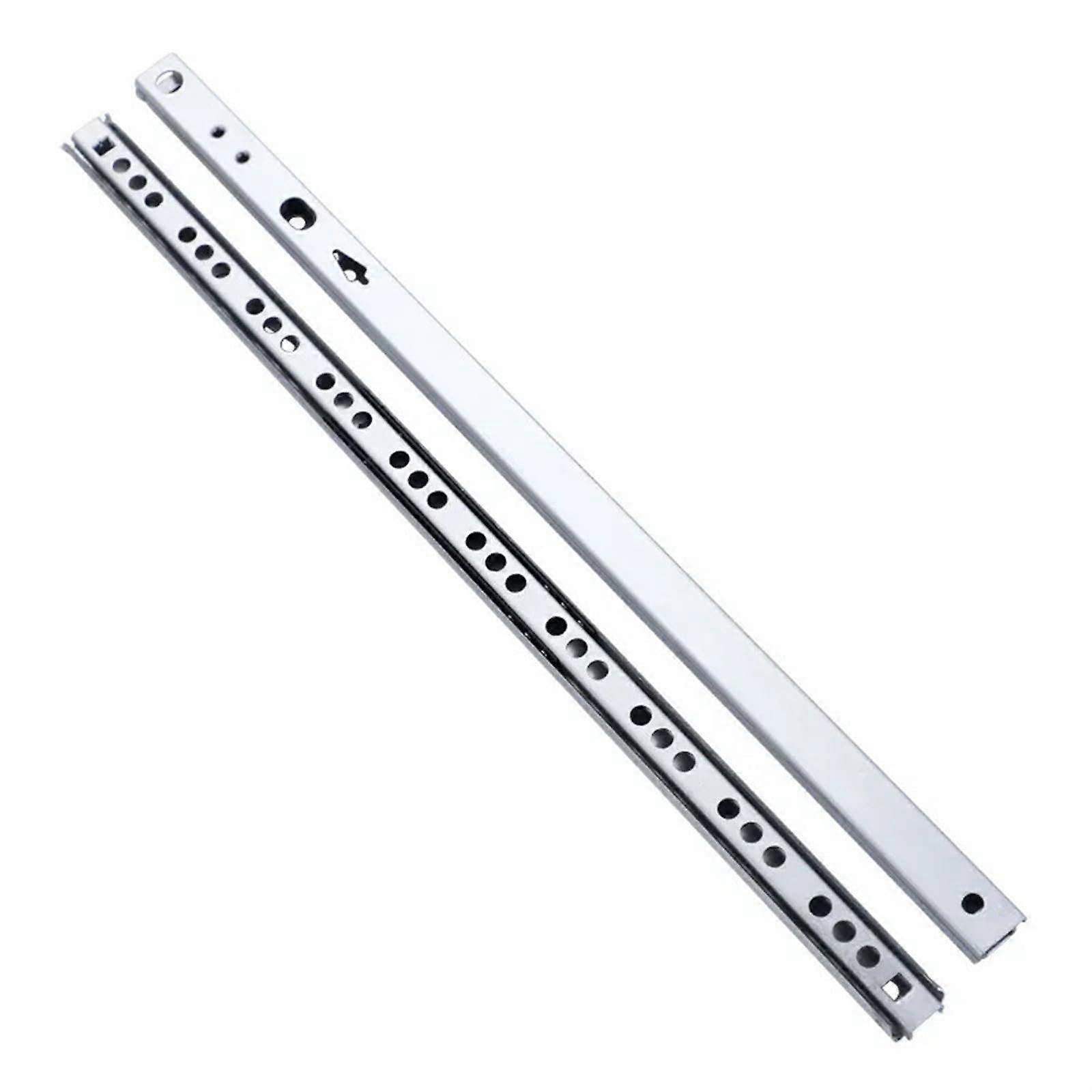 ballbearing drawer slides, 17mm wide, foldable steel hardware (278mm)(182mm)