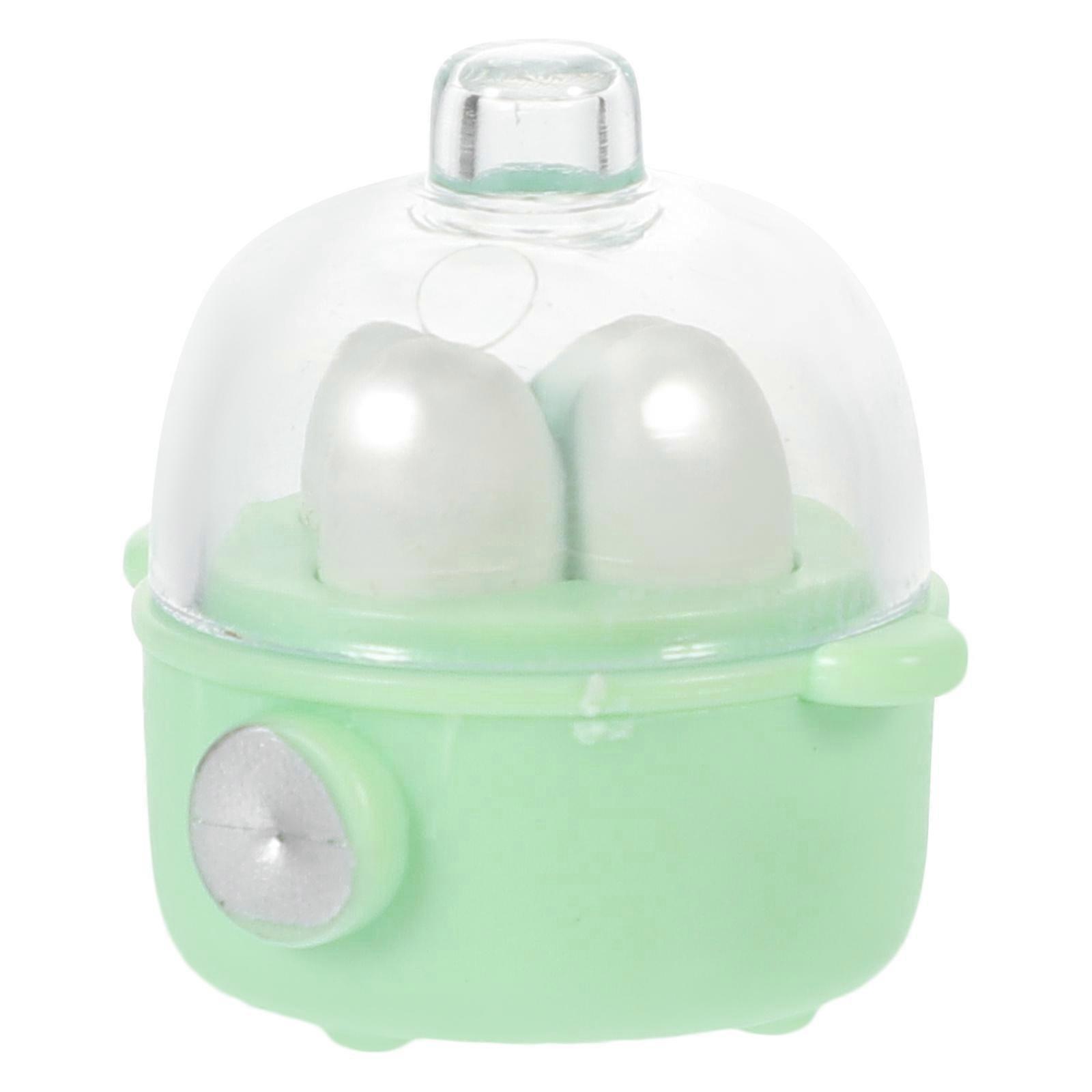 Mini Egg Cooker Prop Compact Egg Cooker Shape Decorative For PP Material 1Pack