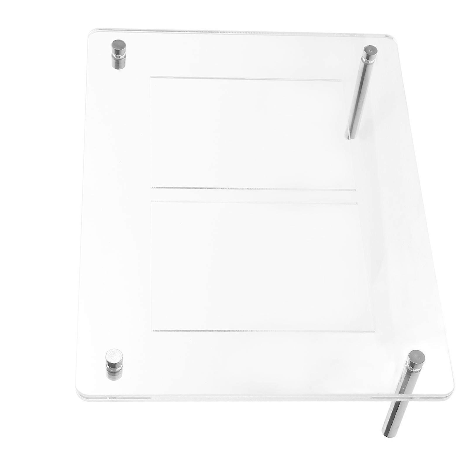 Baseball Card Holders Clear Acrylic Display Stand Trading Cards Desktop Display 20.00X16.00X6.00CM Support Rack 1Set