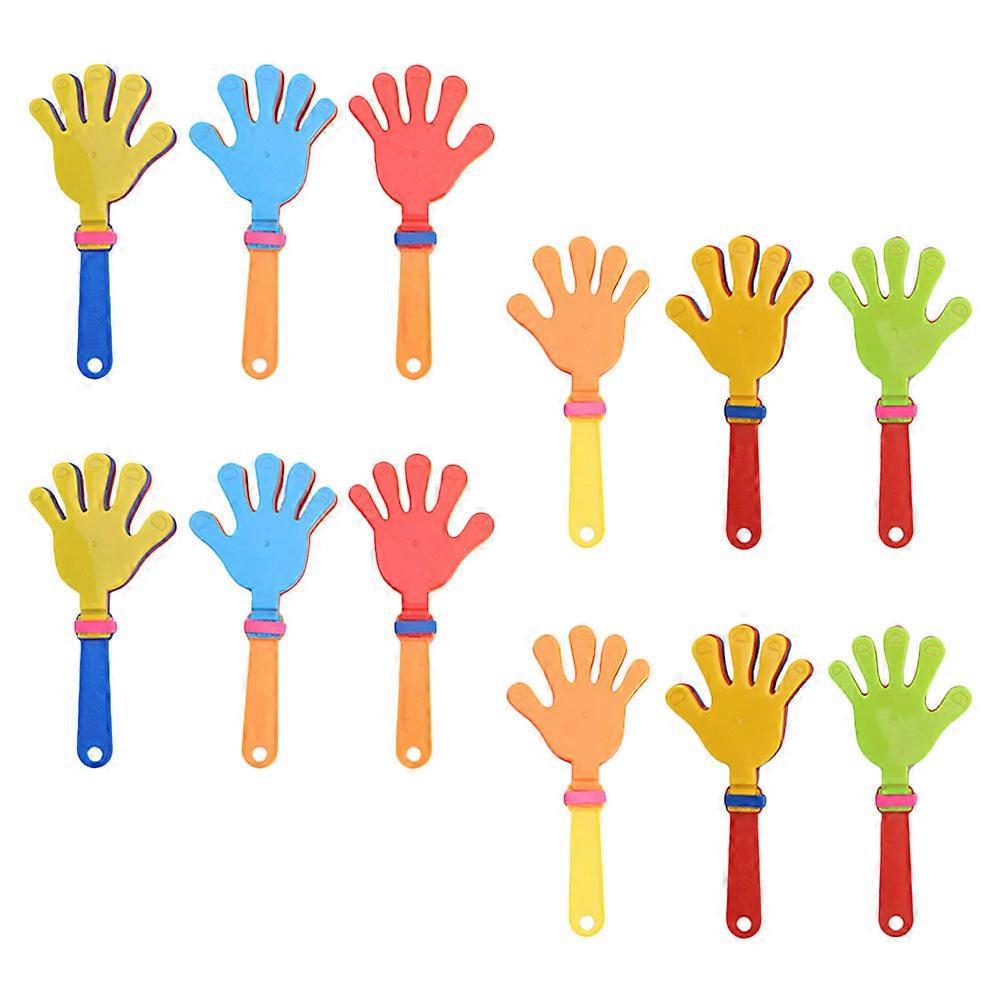 12Pcs Party Hand Clappers Noise Makers Toys Cheering Props