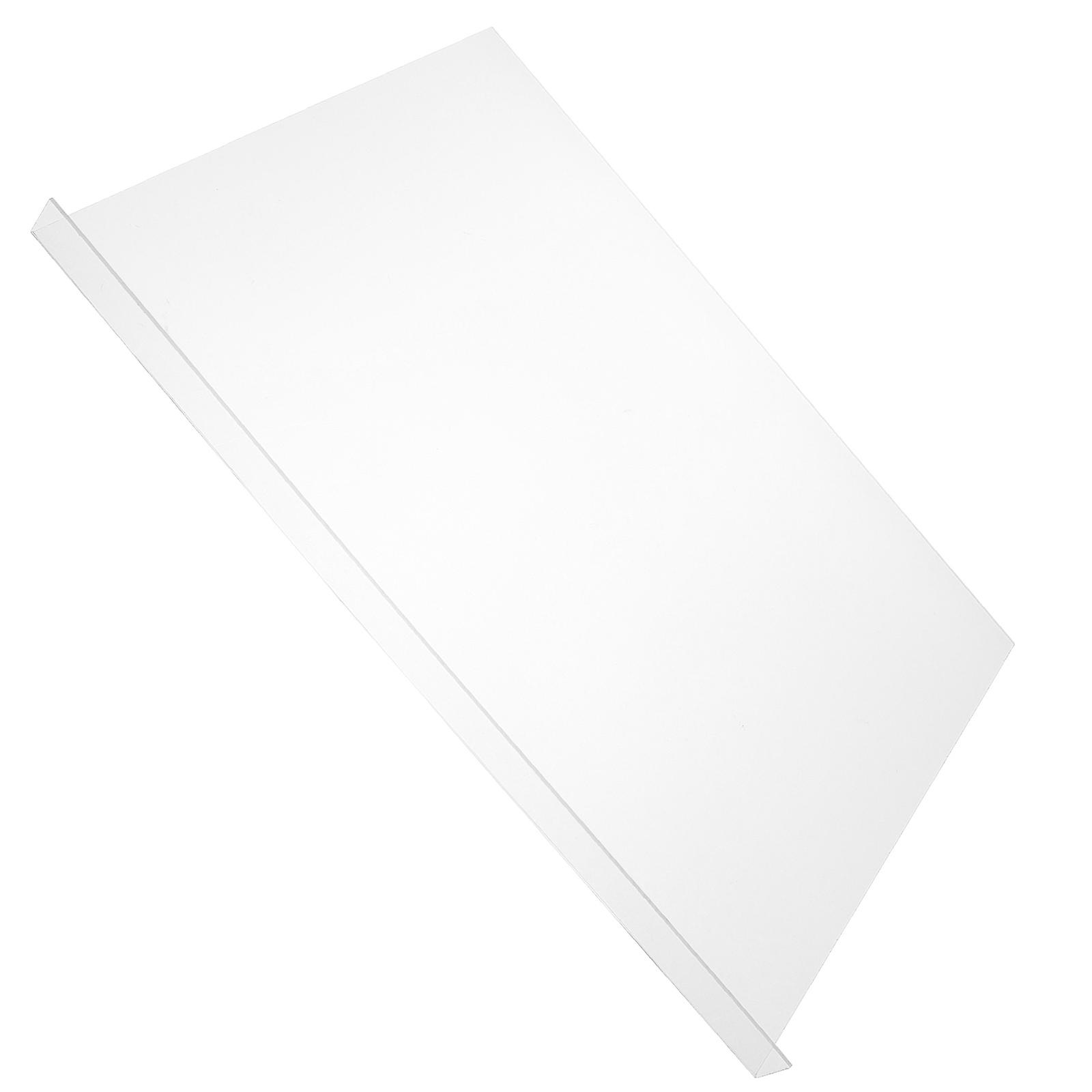 Clear Acrylic Cutting Board for Home Use with Counter Lip 1 Piece