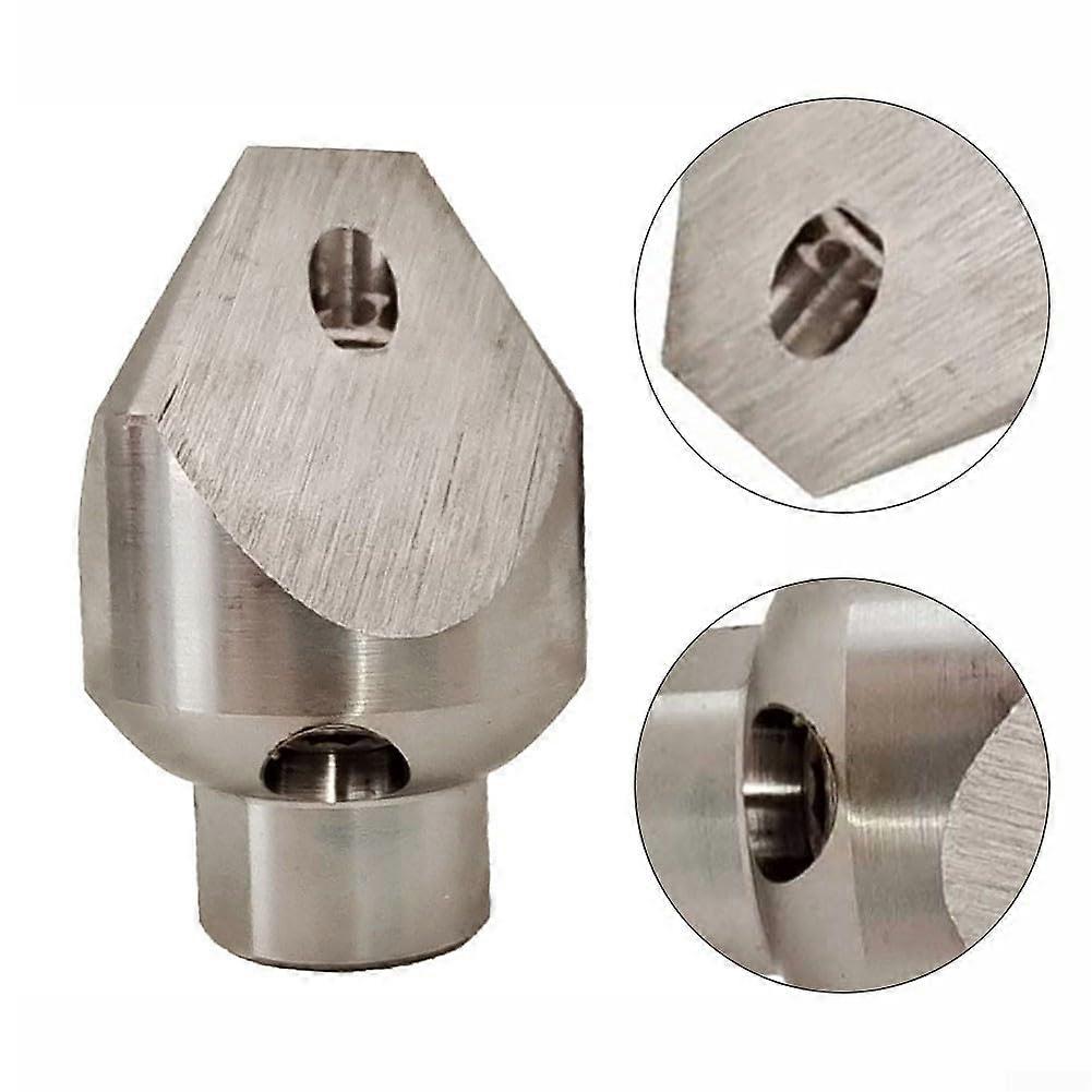 Adjustable Stainless Steel Nozzle For Pressure Washers And Sewer Lines With Adjustable Spray Angle