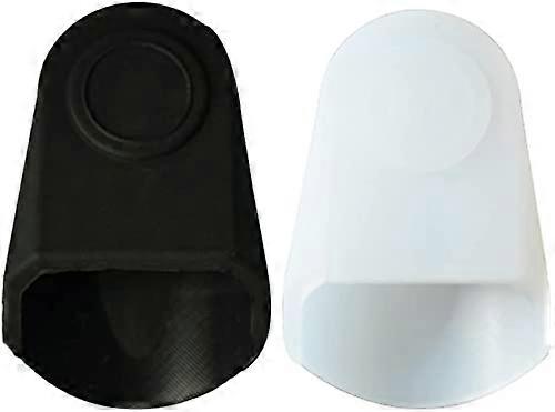 2 Pack Alto Saxophone Rubber Mouthpiece Set for Clarinet Players and Jazz Performance