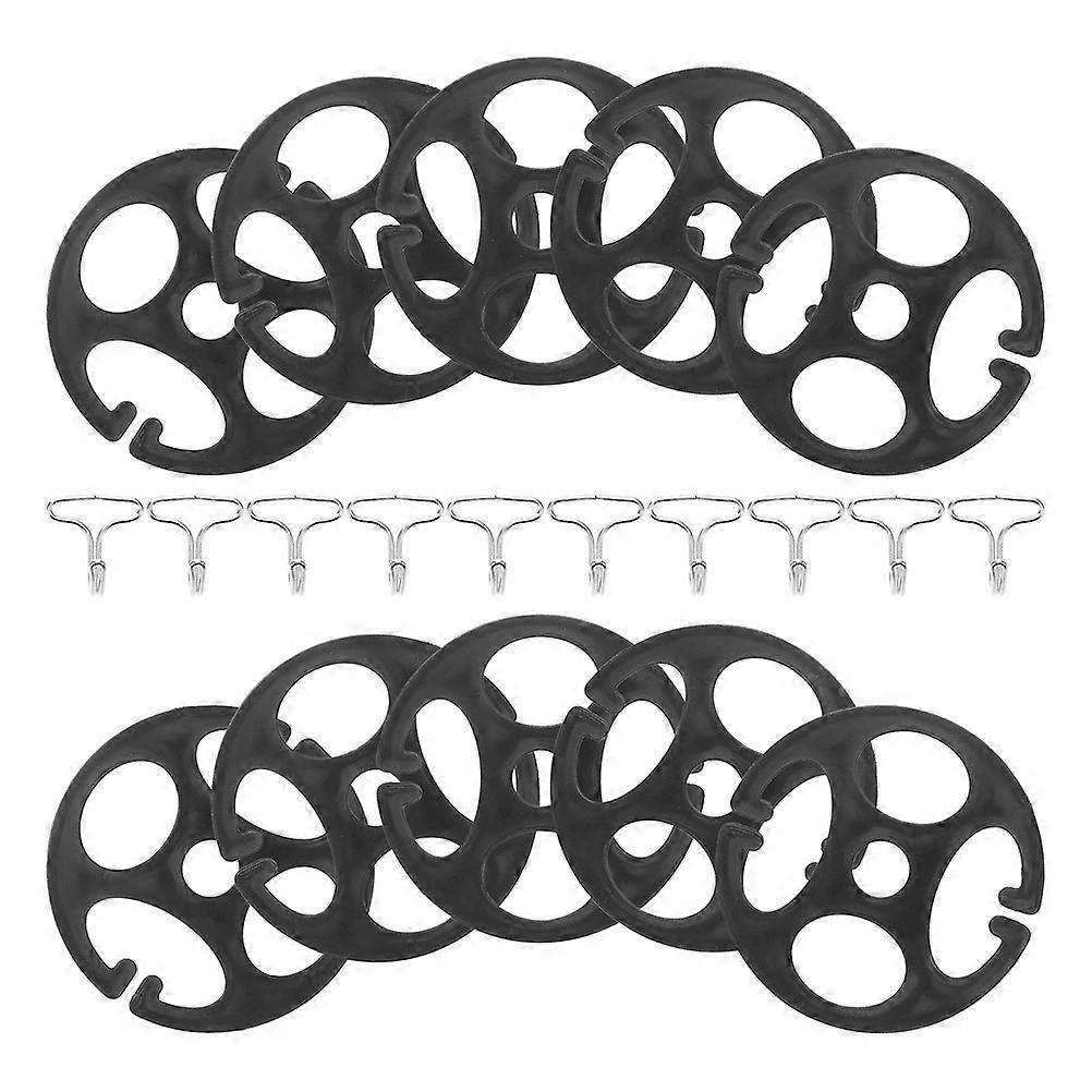 Car Seat Cover Hooks and Clips Set of 20 for Secure Fastening and Comfortable Car Use Multi