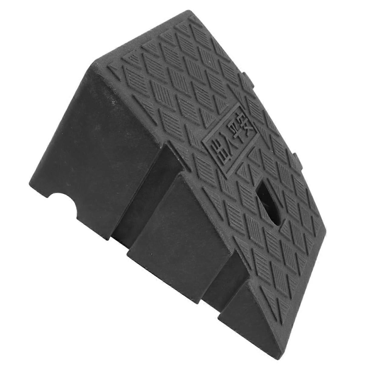 Portable Plastic Curb Ramp Sturdy Ramp for Wheelchairs and Cars SlipResistant Lightweight and Durable for Door Thresholds and Driveways
