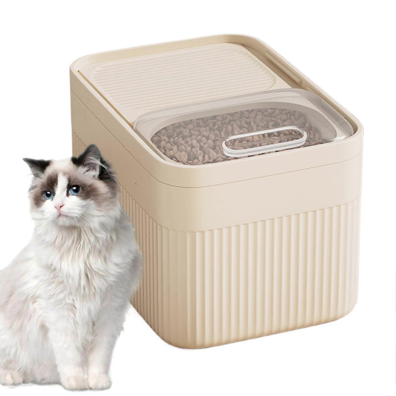 Dog food storage container Airtight, moistureproof, with measuring cup