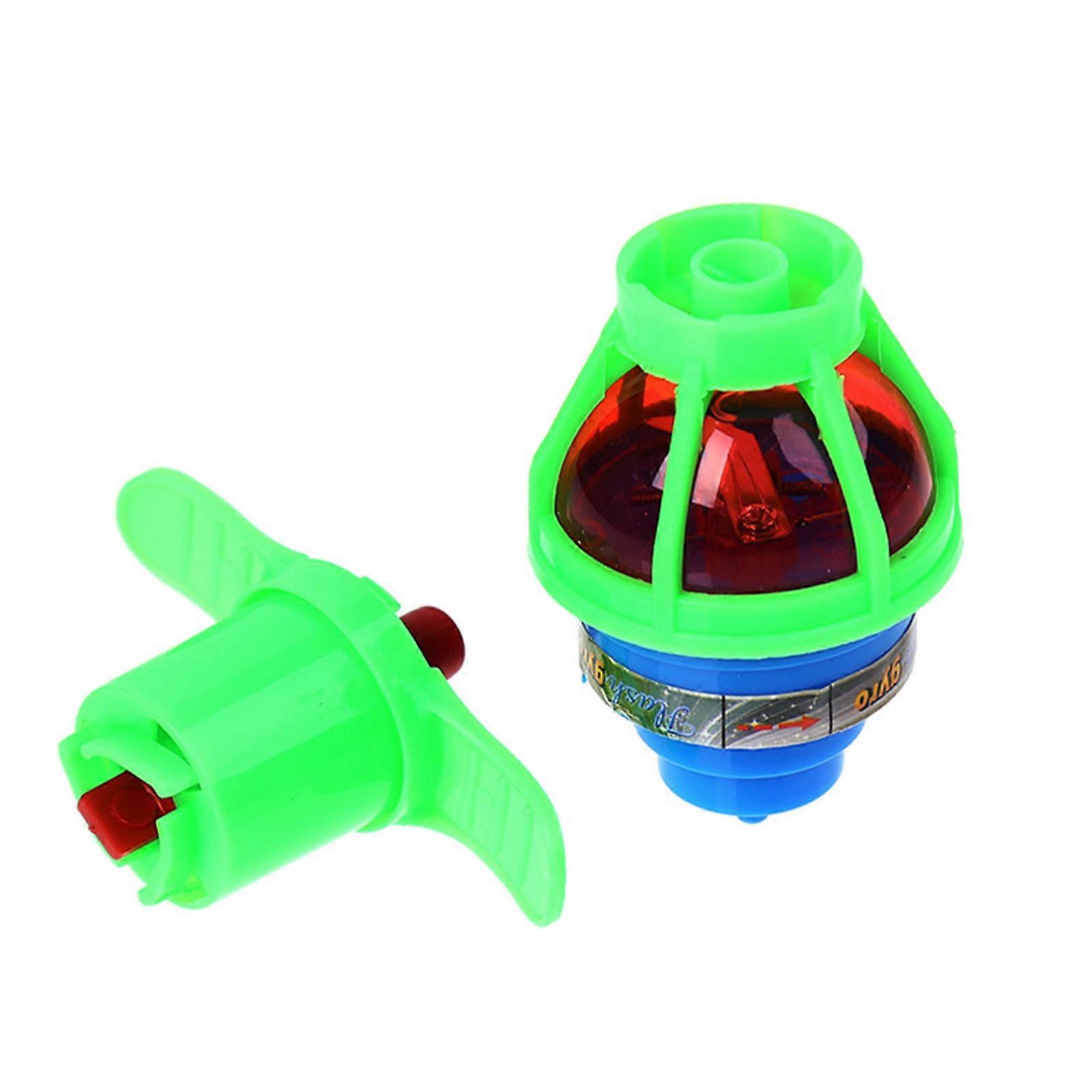24Pcs Light Up Spinning Tops with Gyroscope Ingenious Colorful Flashing Spinning Tops Toys for Boys Girls