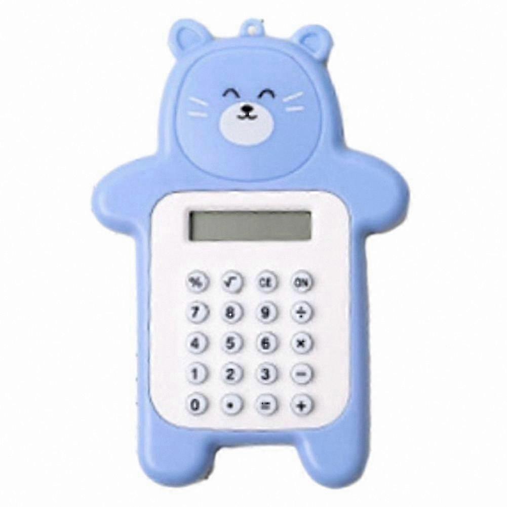 Animal-Shaped Calculator with 8-Digit Display for School and Office Use Portable Counting Tool with Fun Design