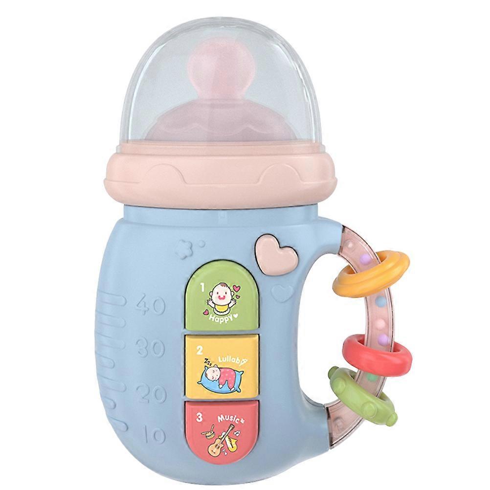 Bottle Toy For Newborns Blue Plastic 1 Set