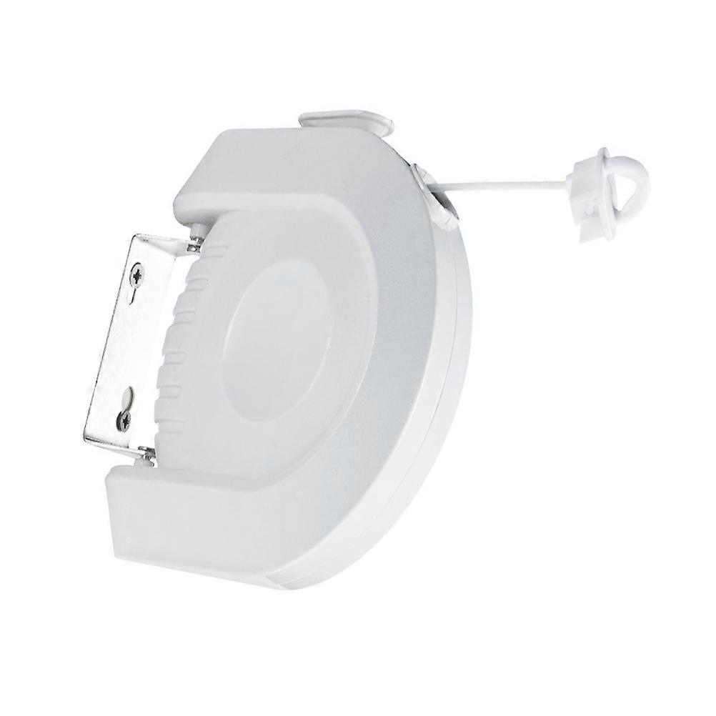 White Hanging Clothes Machine with Automatic Rewind 15m for Hotel Rooms and Outdoor Activities