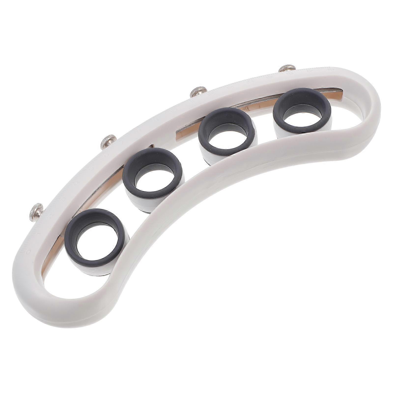 Finger Expansion Training Tool for Guitar Ukulele Piano White 1 Pc Efficient Practice for Beginners