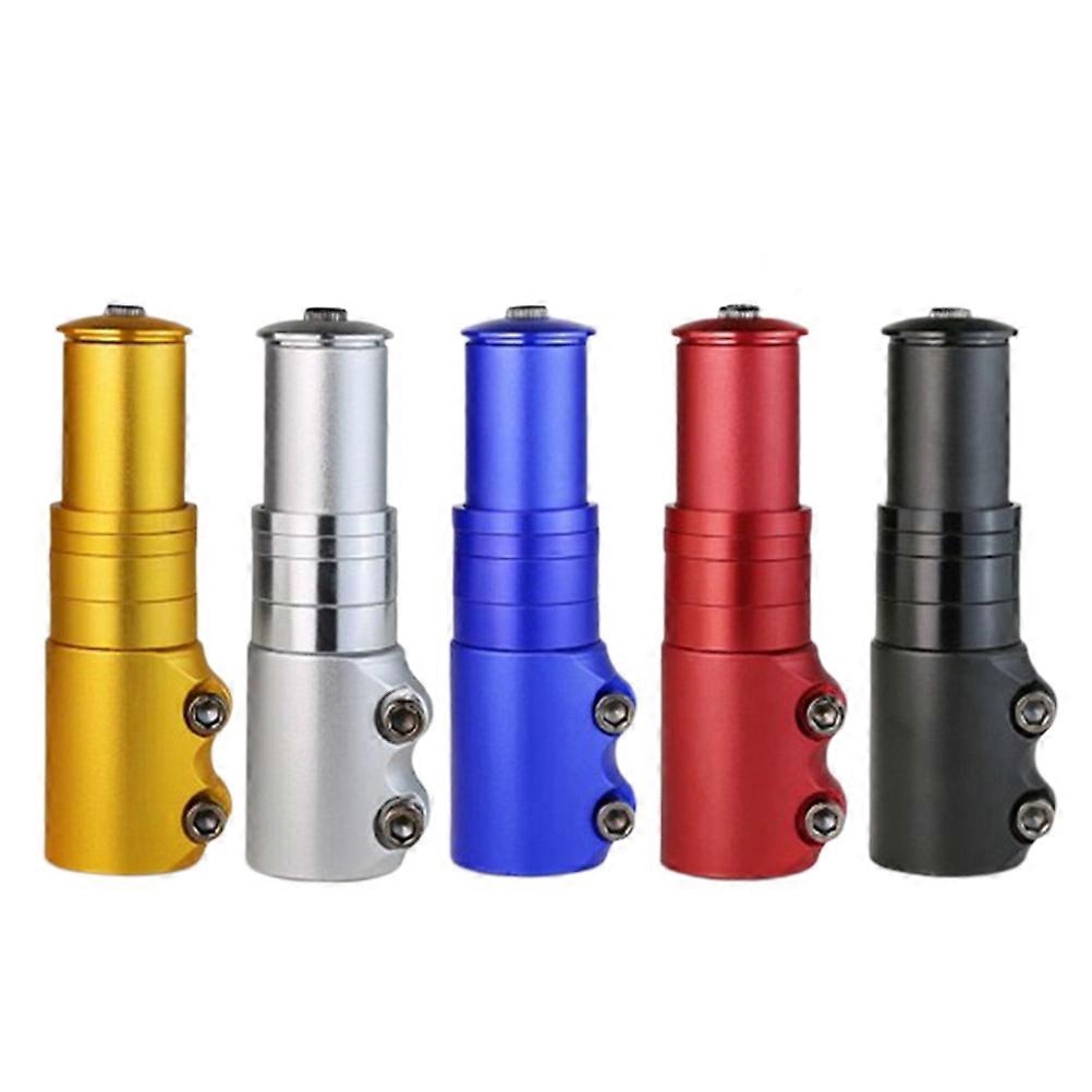 Cycling Handlebar Riser Block For Biking Comfort 12*3.5 Cm Red Height Adjustment 1Set