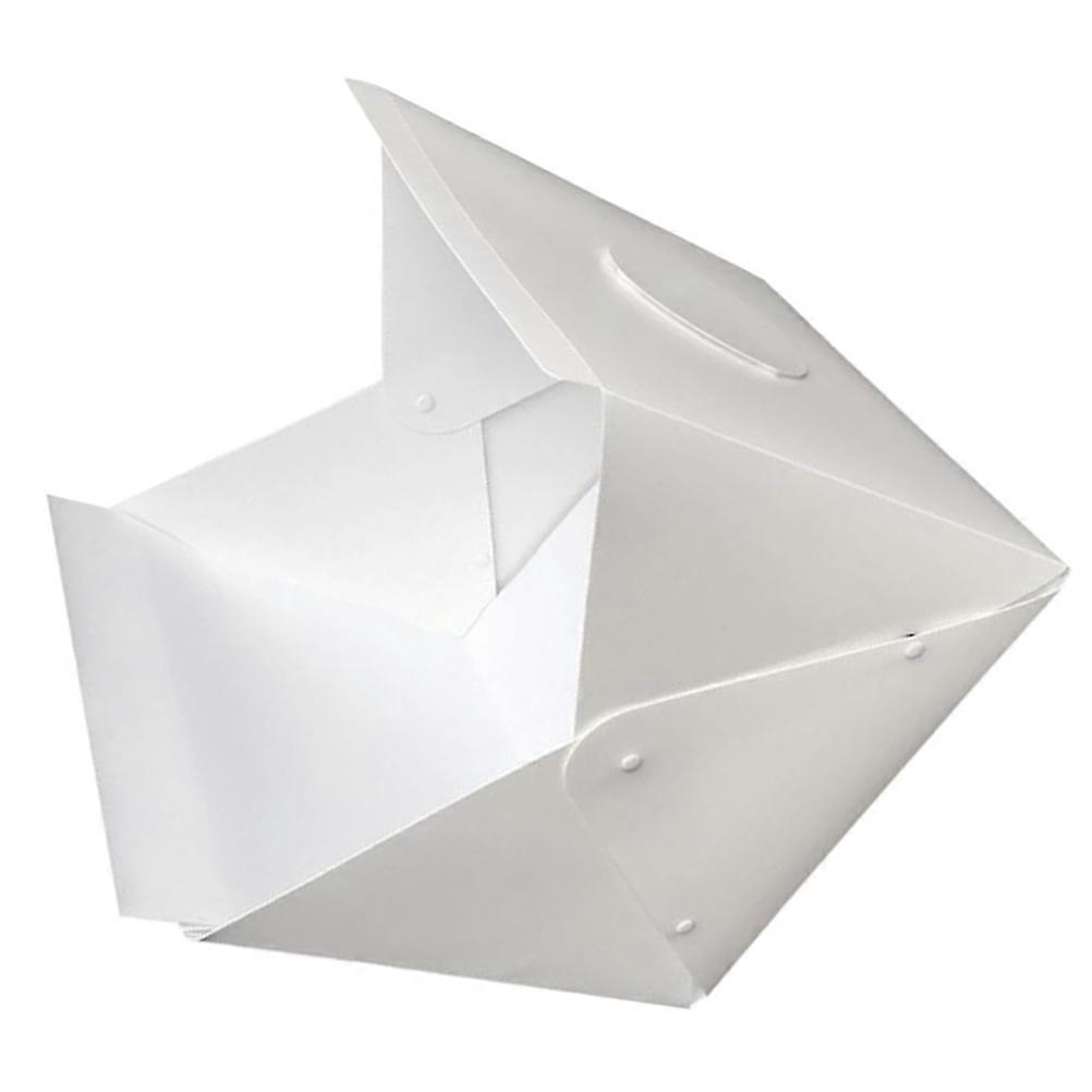 Light Tent For Product Photography With Durable White Plastic Material Size 16.9×16.5×15.7in 1Pack