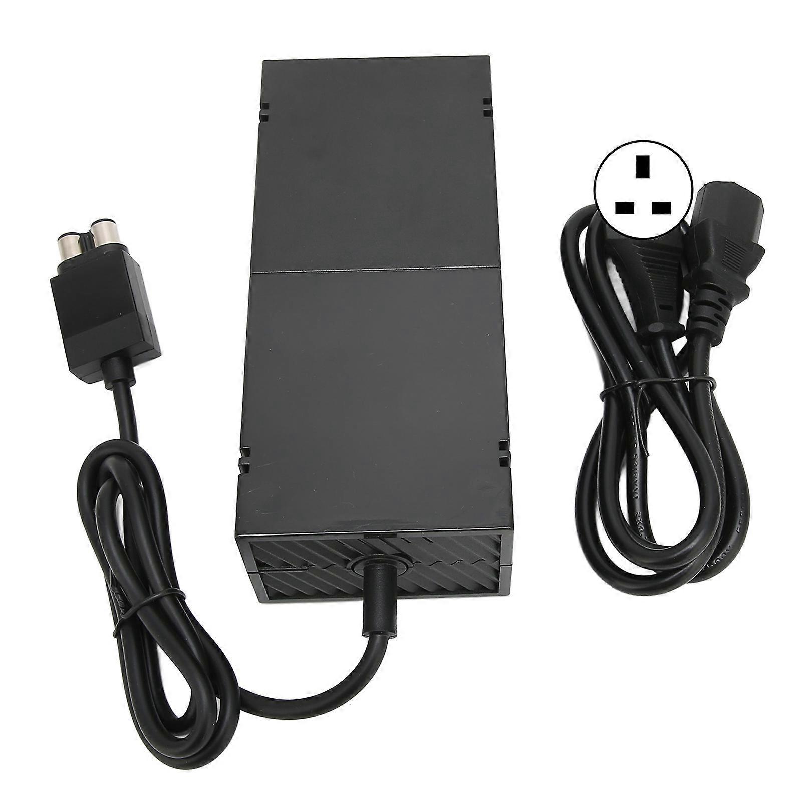 Xbox One Replacement Power Supply with UK Plug, 100-240V Compatibility