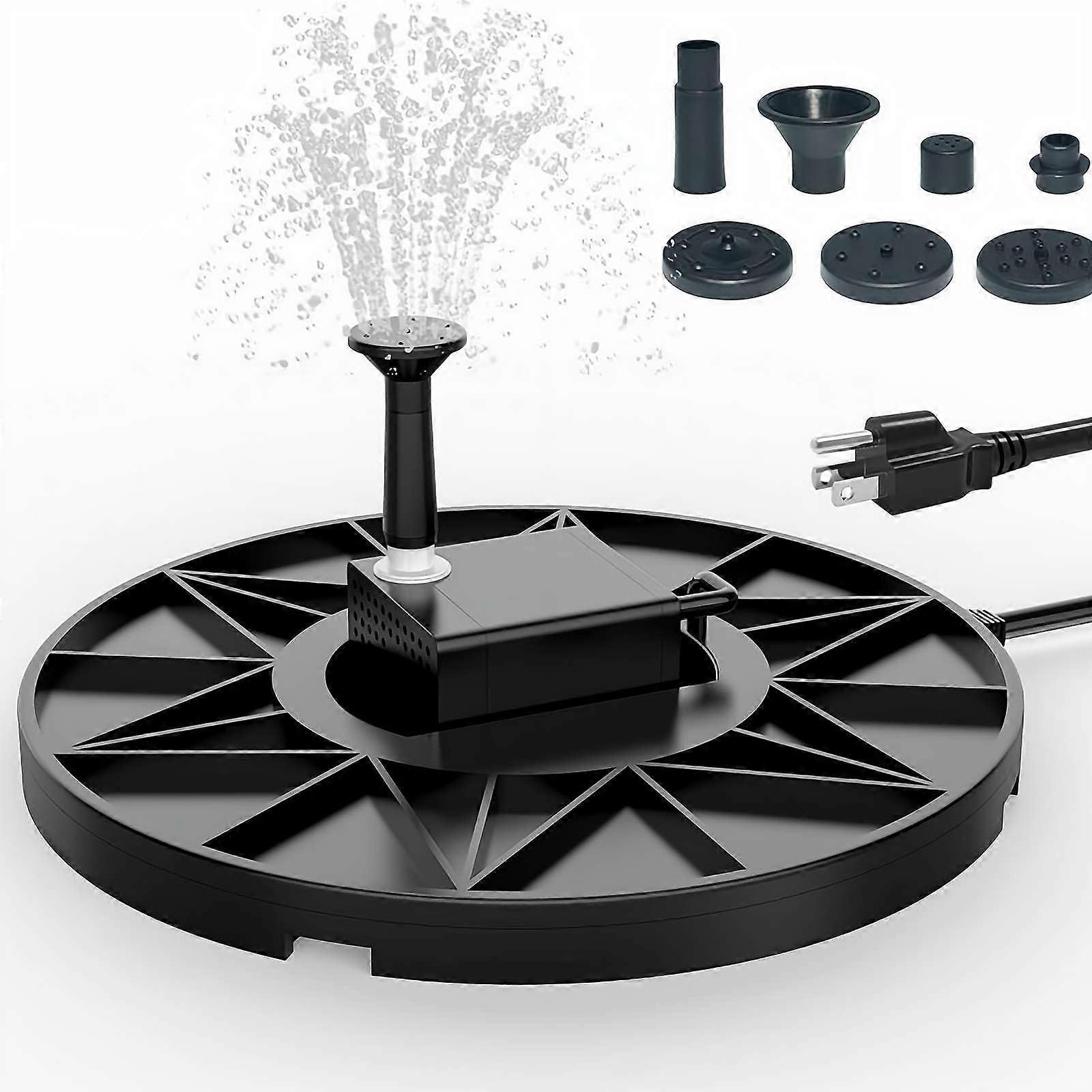 Bird Bath Heater, 70W Flat Water Pond DeIcer, ThermostatControlled with Socket Cover