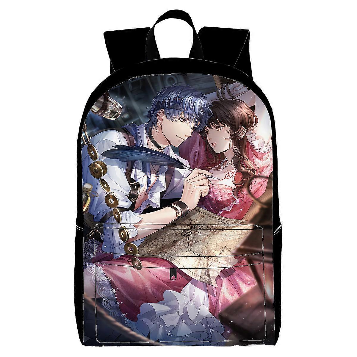 Mochila, com Vários Compartimentos Organizacionais, Cabe em Notebook de 15,6 Polegadas, para Viagem, Adolescente, Trabalho de Negócios E2571