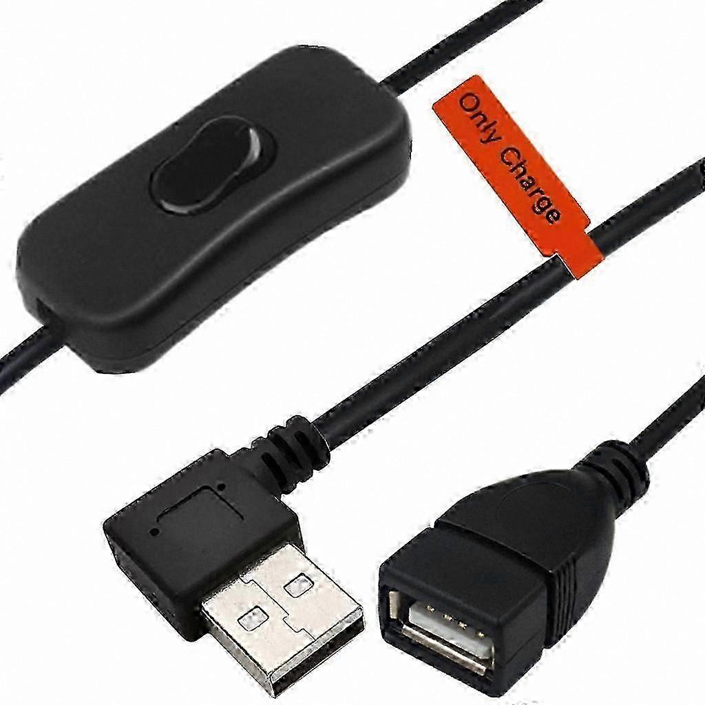 30cm USB Cable with ON/OFF Switch for USB Fan, Lamp Power Adapter Extension Cord Durable Toggle Control