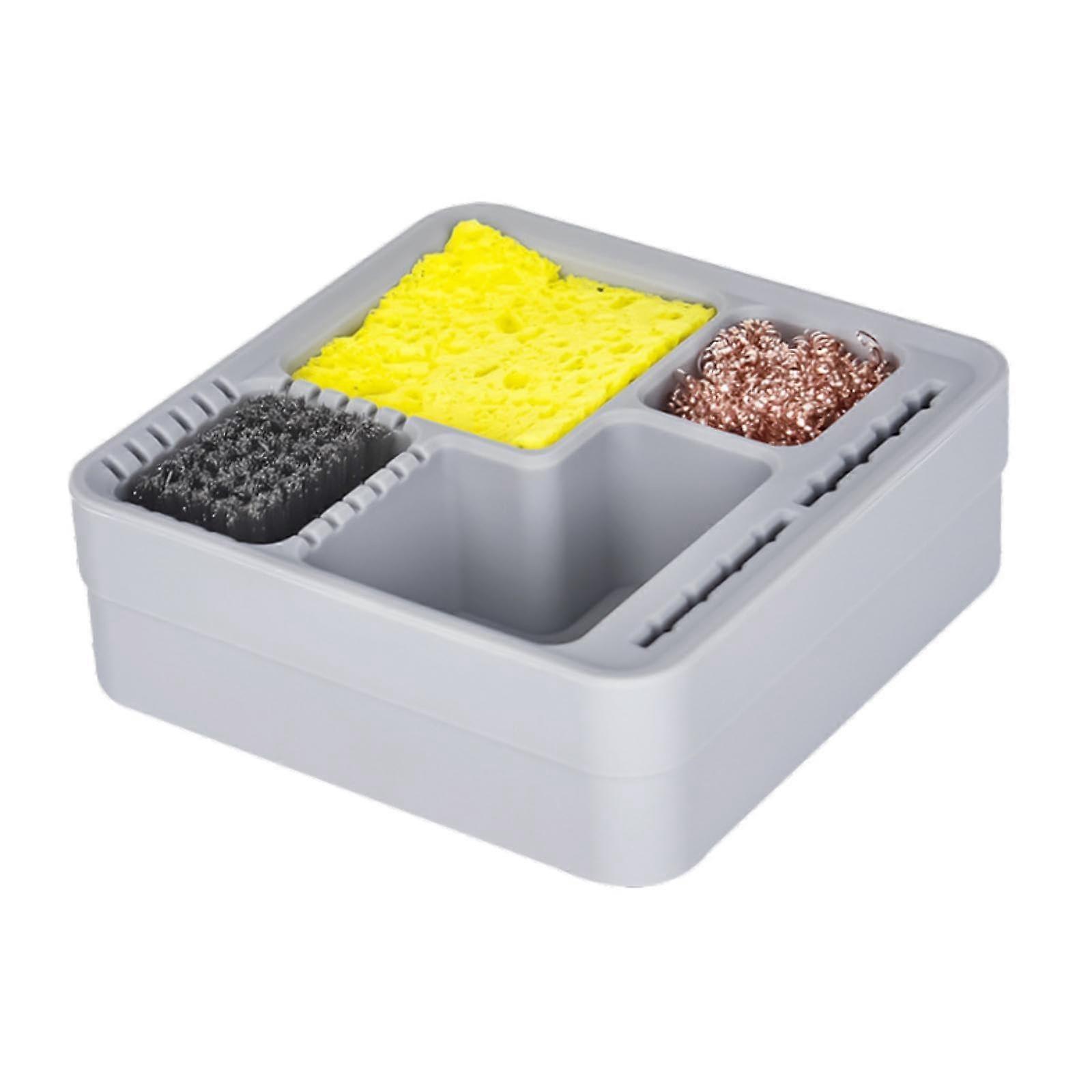 Soldering Accessories Tin Slag Collection Container And Soldering Iron Stand Gray