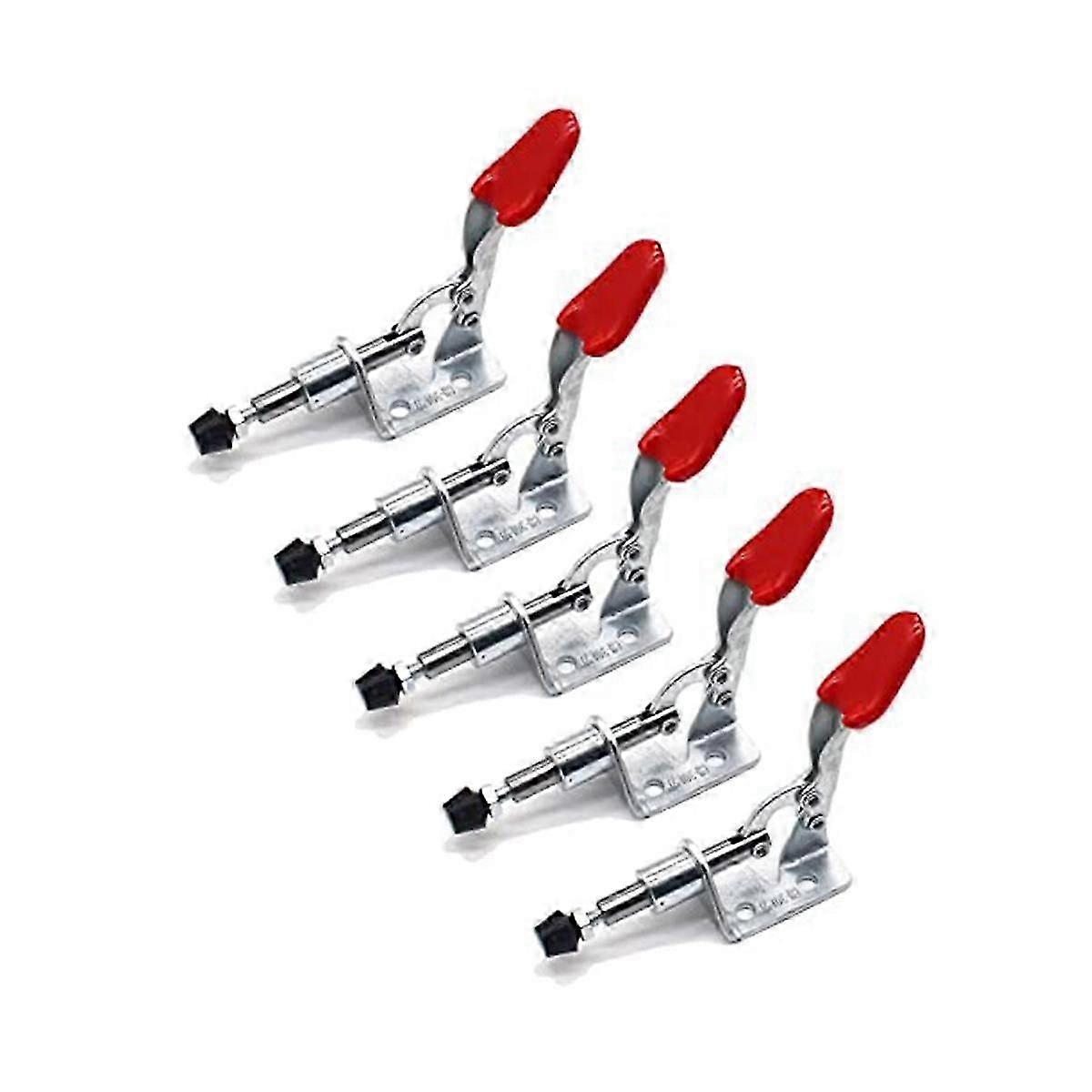 5 PCS Pull Latch 301AM Adjustable Toggle Clamp Stroke Clamp Push Pull Toggle Clamp Quick Release Ha