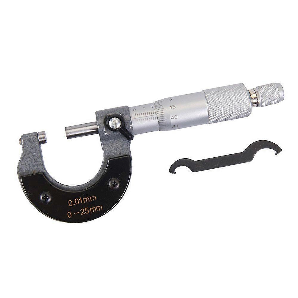 External Micrometer 25mm Precision Measurement Tool for Metalworking and Engineering, Model 282378