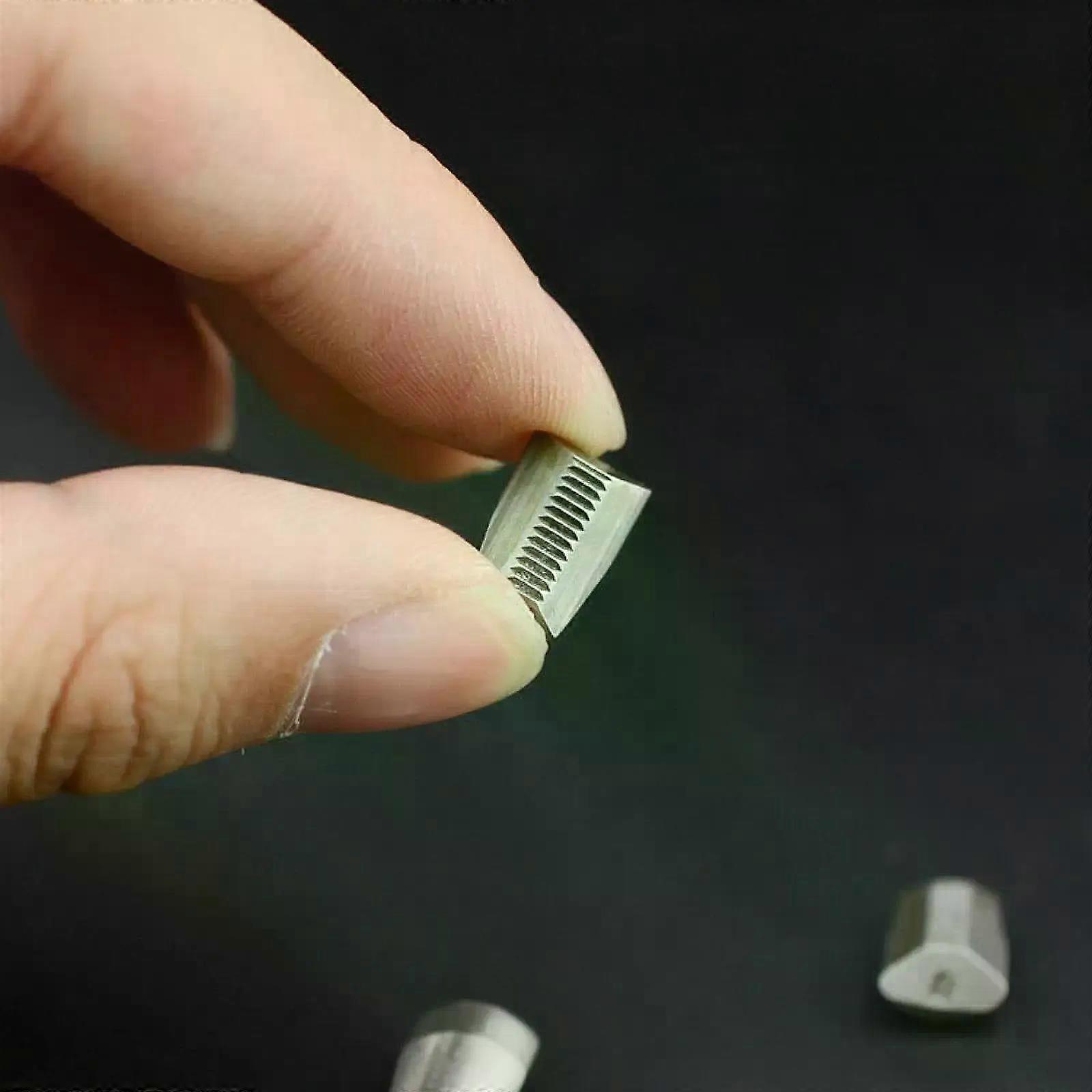 3Pieces Spare Jaws Pneumatic Rivet Machine Claws Set Replacement Jaws Air Rivet Jaw Repair Kit for Riveting Tool Air Power Tool