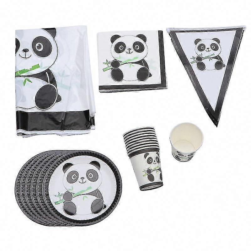 1 Set Panda Tableware